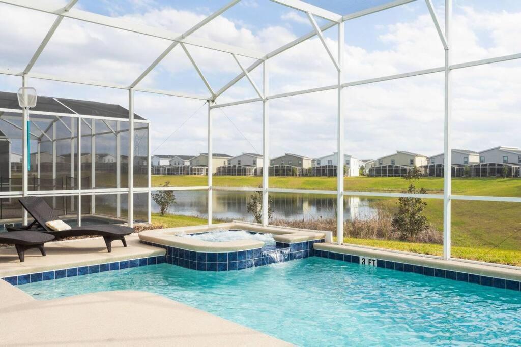 Wonderful 6Bd 5Bat With Golf Course @Championsgate Villa Four Corners Exterior foto